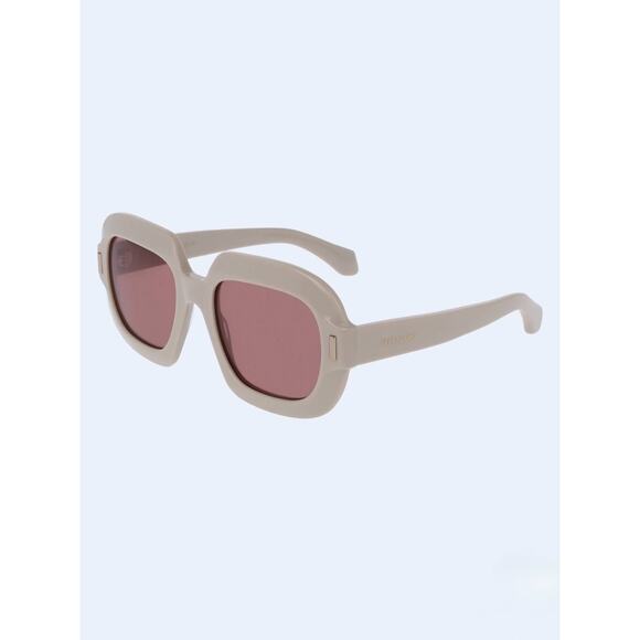 New Salvatore Ferragamo SF2068SE 259 Women\'s Beige Square Sunglasses main image 4